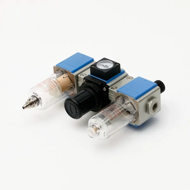GC200-08 Airtac FRL (Filter, Regulator, Lubricator) with Auto Drain - Image 2