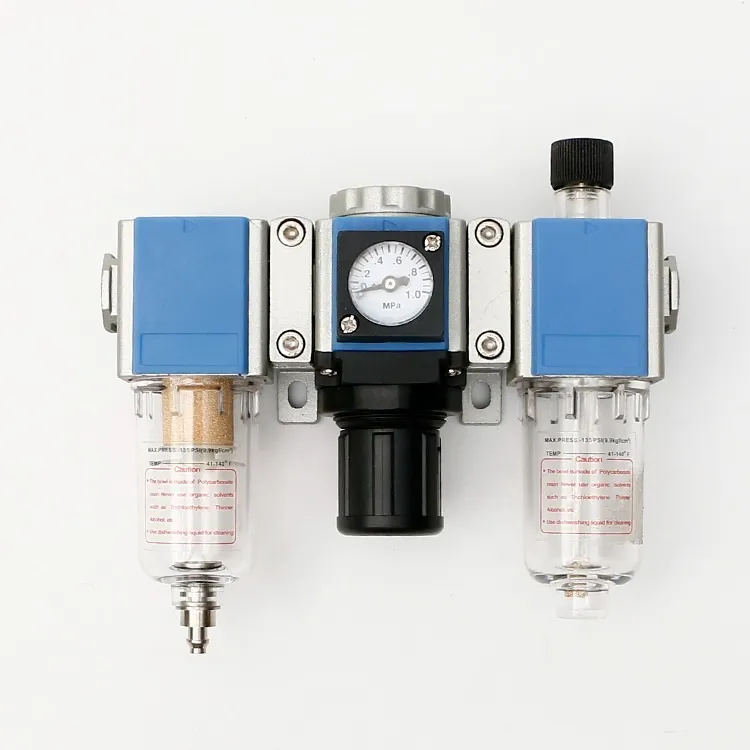 GC200-08 Airtac FRL (Filter, Regulator, Lubricator) with Auto Drain