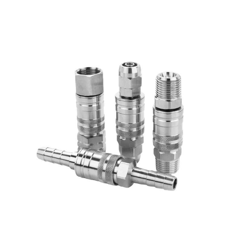 Self Lock C-Type Stainless Steel Quick Connect Fittings SP PP SM PM SH PH SF PF - Image 3