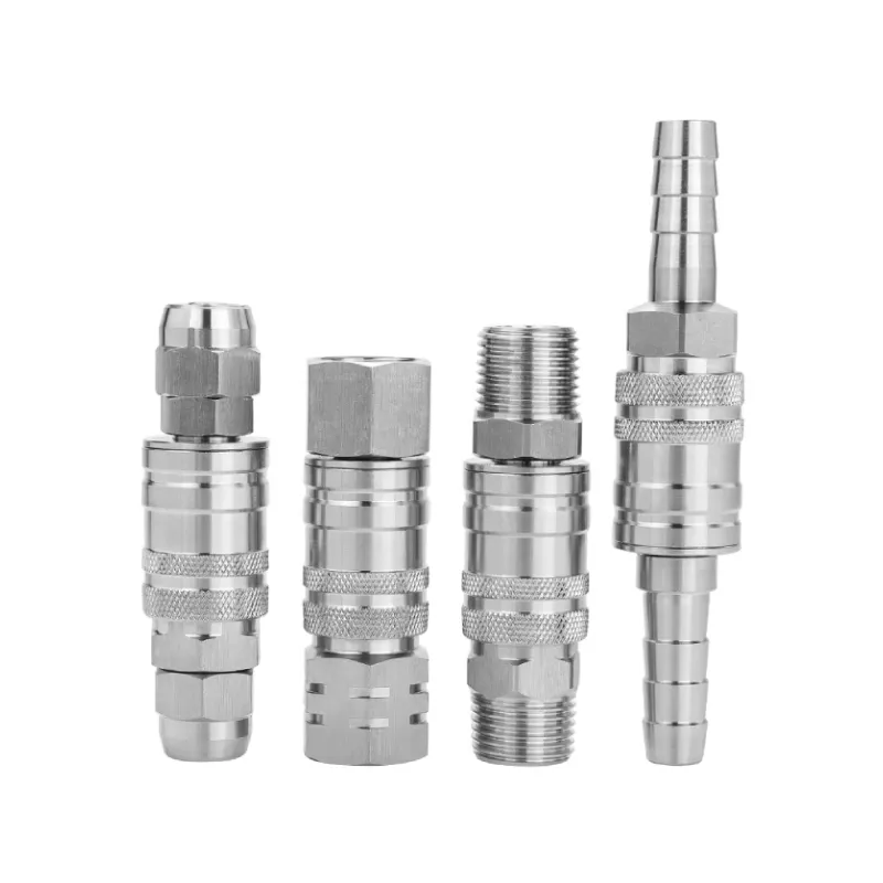 Self Lock C-Type Stainless Steel Quick Connect Fittings SP PP SM PM SH PH SF PF - Image 2